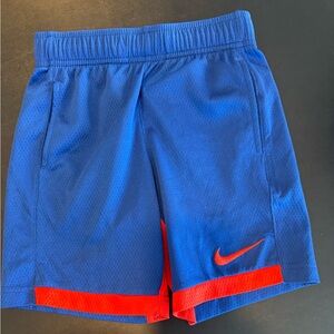Nike Kids Royal Blue and Red Shorts